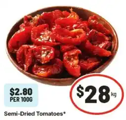 IGA Semi Dried Tomatoes offer