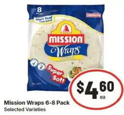 IGA Mission Wraps offer