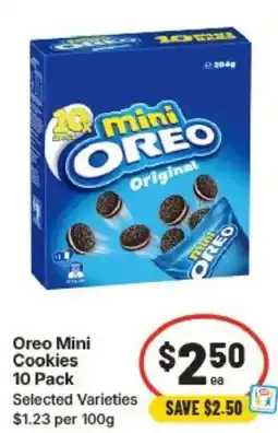 IGA Oreo Mini Cookies offer