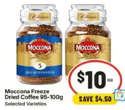IGA Moccona Freeze Dried Coffee offer