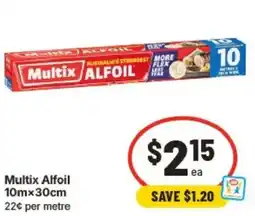 IGA Multix Alfoil offer