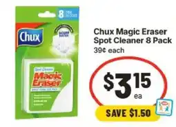 IGA Chux Magic Eraser Spot Cleaner offer