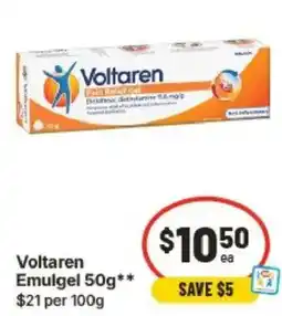 IGA Voltaren Emulgel offer
