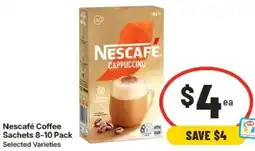 IGA Nescafé Coffee Sachets offer