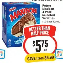 IGA Peters Maxibon offer