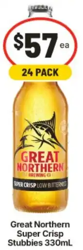 IGA Great northern super crisp stubbies offer