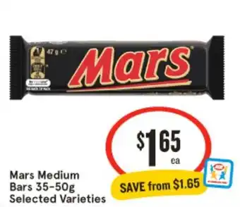 IGA Mars Medium Bars offer
