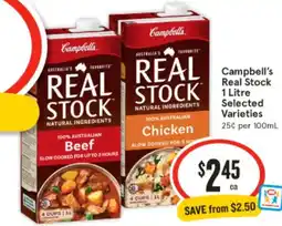 IGA Campbells Real Stock offer