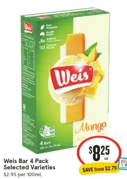 IGA Weis Bar offer
