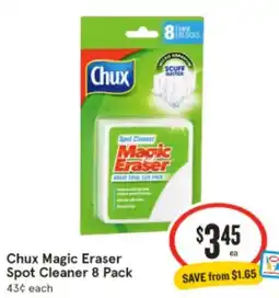 IGA Chux Magic Eraser Spot Cleaner offer