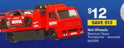 BIG W Hot Wheels Premium Team Transporter Assorted offer