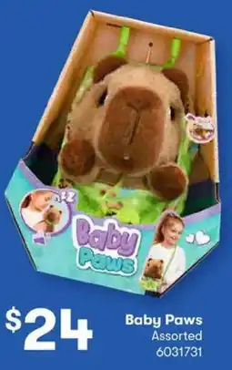 BIG W Baby Paws Assorted offer
