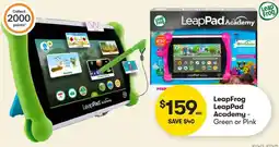 BIG W Leap Frog LeapPad Academy offer