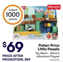 BIG W Fisher Price Little People My Mario offer
