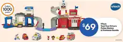 BIG W VTech Toot Toot Drivers Police Station & Firehouse Bundle offer