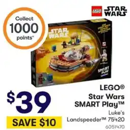BIG W Lego star wars smart play lukes landspeeder offer