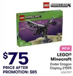 BIG W Lego minecraft ender dragon display offer