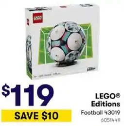 BIG W Lego editions football offer