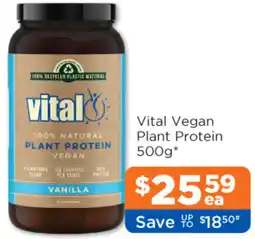 Good Price Pharmacy Vital Vegan Plant Protein offer