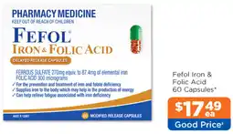 Good Price Pharmacy Fefol Iron & Folic Acid offer