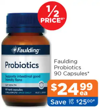 Good Price Pharmacy Faulding Probiotics offer