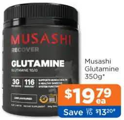 Good Price Pharmacy Musashi Glutamine offer