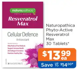 Good Price Pharmacy Naturopathica Phyto-Active Resveratrol Max offer