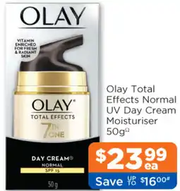 Good Price Pharmacy Olay Total Effects Normal UV Day Cream Moisturiser offer