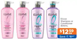 Good Price Pharmacy Elvive Shampoo or Conditioner offer