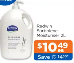 Good Price Pharmacy Redwin Sorbolene Moisturiser offer