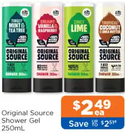 Good Price Pharmacy Original Source Shower Gel offer