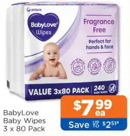 Good Price Pharmacy BabyLove Baby Wipes offer