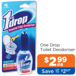 Good Price Pharmacy One Drop Toilet Deodoriser offer