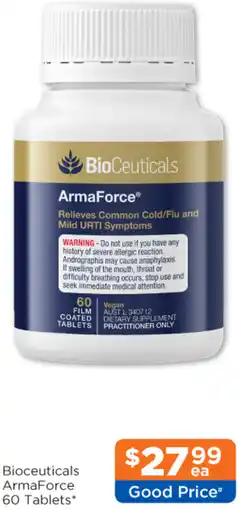 Good Price Pharmacy Bioceuticals ArmaForce offer