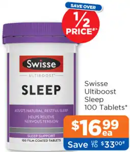 Good Price Pharmacy Swisse Ultiboost Sleep offer