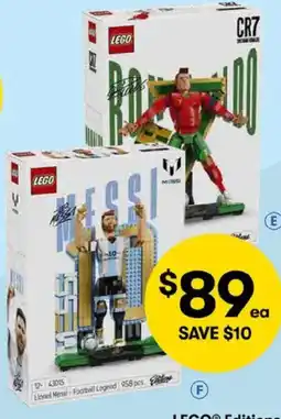 BIG W Cristiano Ronaldo - Football Legend or Lionel Messi-Football Legend offer