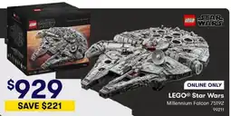 BIG W LEGO® Star Wars Millennium Falcon offer