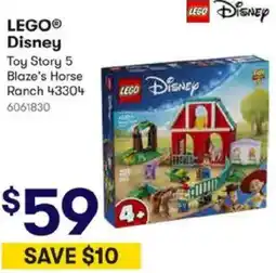 BIG W LEGO® Disney Toy Story 5 Blaze's Horse Ranch offer