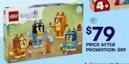 BIG W Bluey Brick-Built Family offer