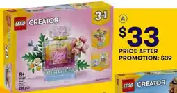 BIG W Floral Decor Perfume Bottle offer