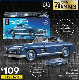 BIG W Mattel Brick Shop Mercedes-Benz 300 SL offer