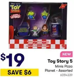 BIG W Toy Story 5 Minis Pizza Planet offer