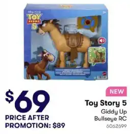 BIG W Toy Story 5 Giddy Up Bullseye RC offer