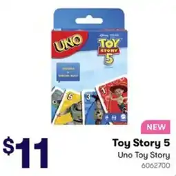 BIG W Toy Story 5 Uno Toy Story offer