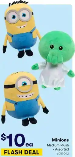 BIG W Minions Medium Plush offer