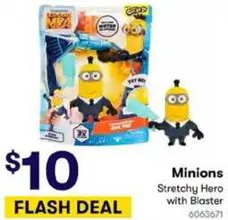 BIG W Minions Stretchy Hero with Blaster offer
