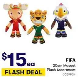 BIG W FIFA 20cm Mascot Plush offer