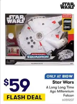 BIG W A Long Long Time Ago Millennium Falcon offer