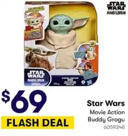 BIG W Star Wars Movie Action Buddy Grogu offer