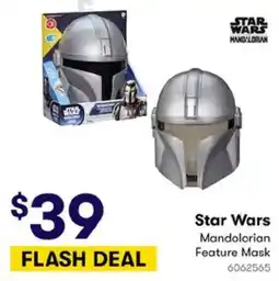 BIG W Star Wars Mandolorian Feature Mask offer